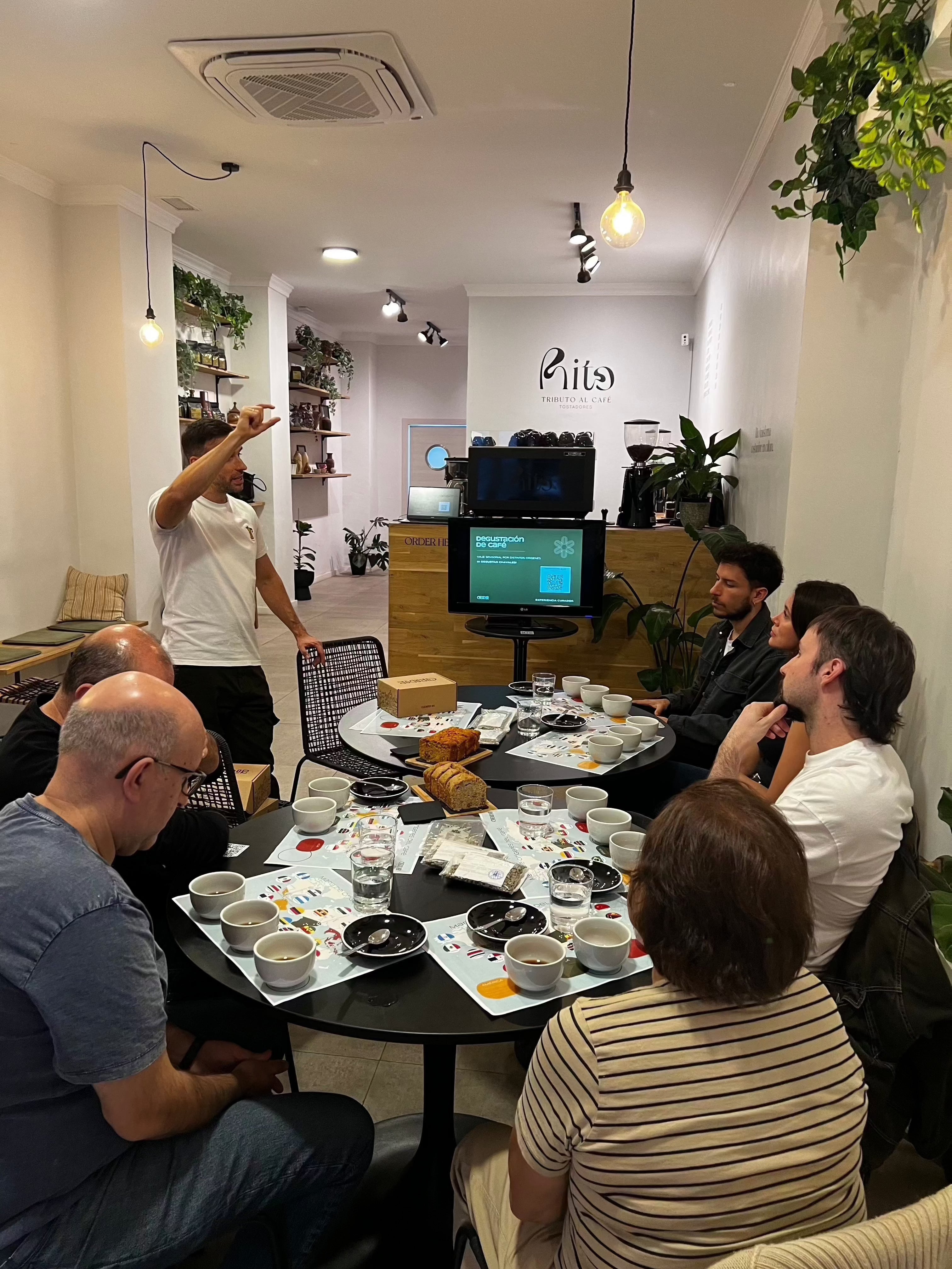 Degustación y taller de café con expertos en ambiente acogedor para amantes del café