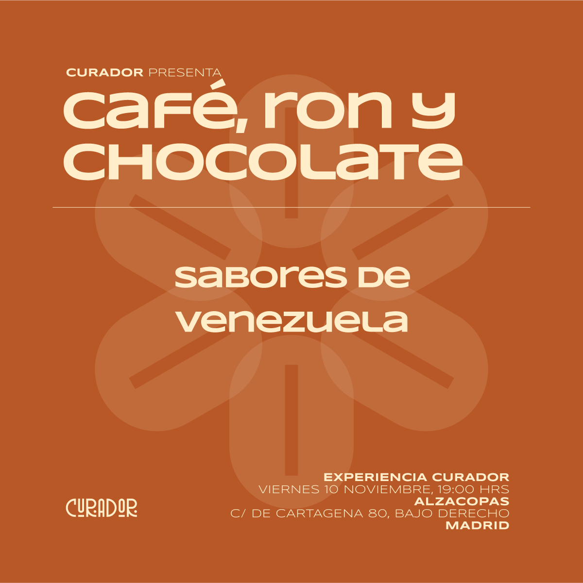 Café ron y chocolate en Madrid