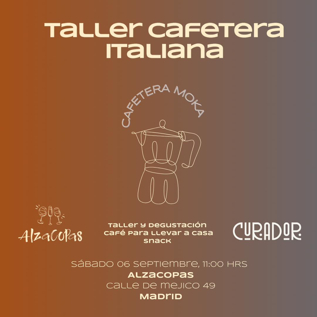 Taller de Café Especialidad: Domina la Cafetera Italiana Moka