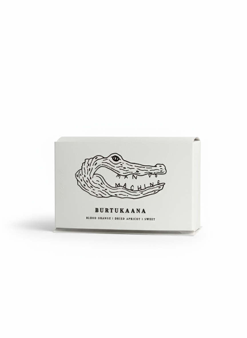 Café Etiopia Burtukaana tostado en Alemania con notas a naranja sanguina y albaricoque, ideal para V60, Chemex, Aeropress y Kalita.