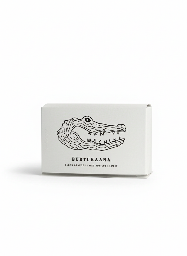 Café Etiopia Burtukaana tostado en Alemania con notas a naranja sanguina y albaricoque, ideal para V60, Chemex, Aeropress y Kalita.