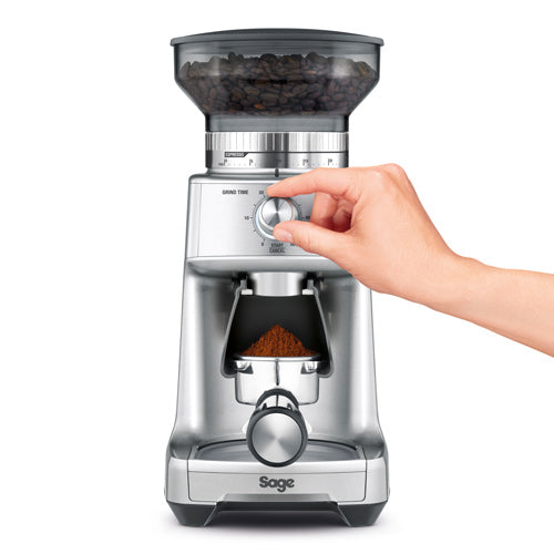 Sage molinillo de café eléctrico dose con 60 ajustes precisos y temporizador para moler en acero inoxidable