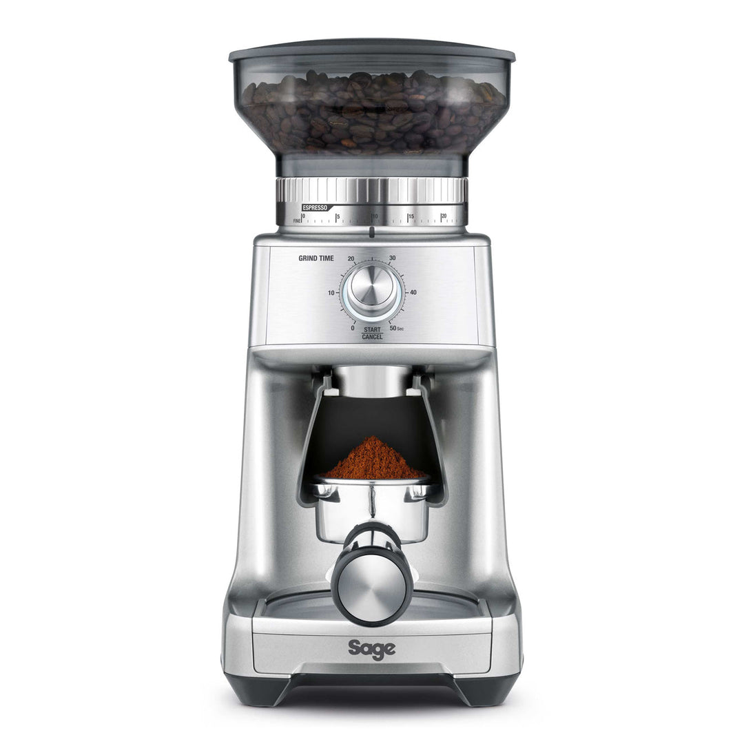 Molinillo eléctrico Sage con muelas cónicas de acero y 60 ajustes precisos para moler café con temporizador digital