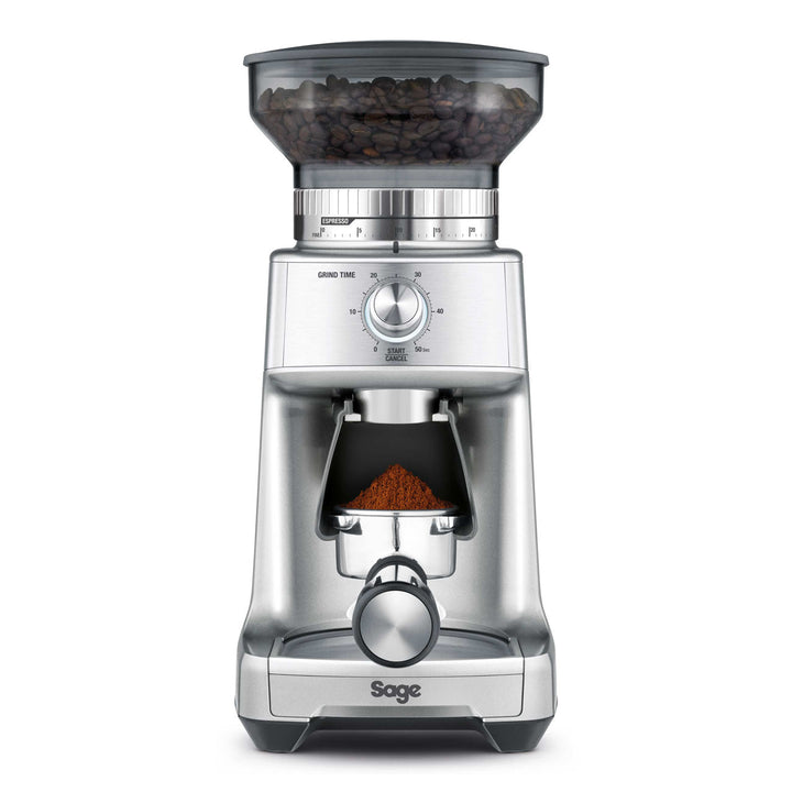 Molinillo eléctrico Sage con muelas cónicas de acero y 60 ajustes precisos para moler café con temporizador digital